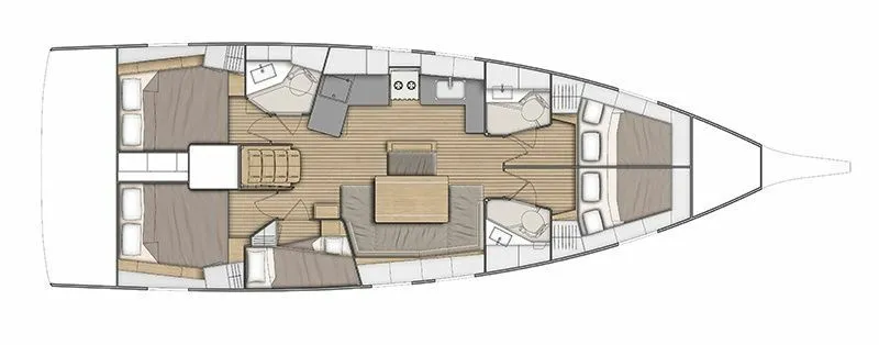 Rent a 14.6m Beneteau Oceanis 46.1 Sailing Yacht in San Miguel de Abona