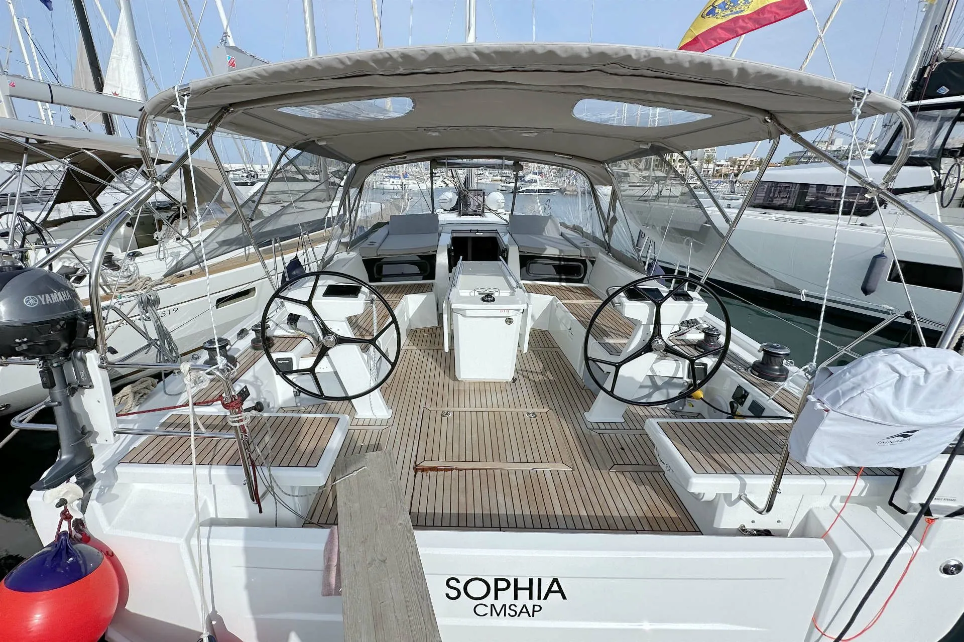 Charter a 14.6m 4 Cabin Sailing Yacht in Can Pastilla