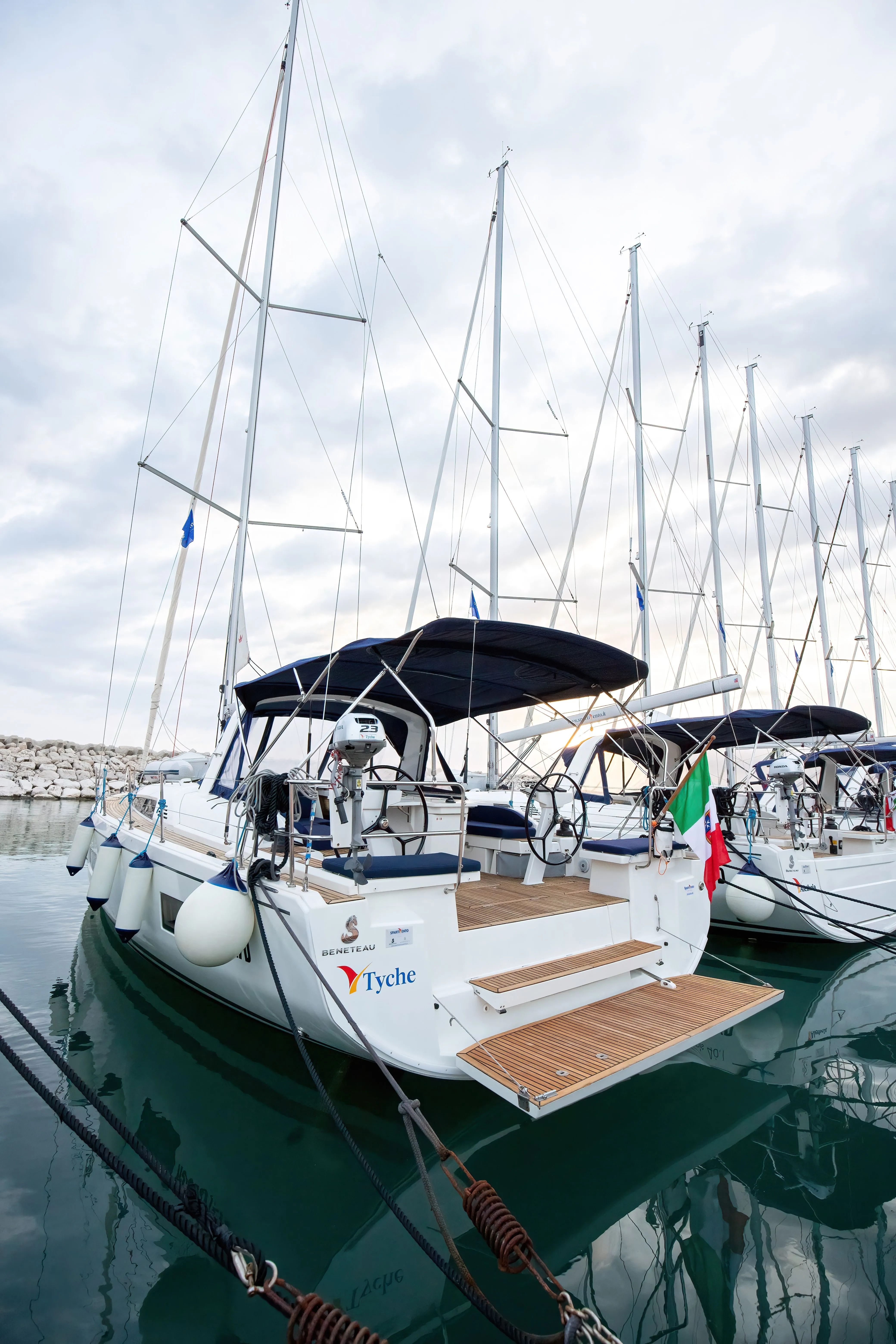 Explore Salerno on a 14.6m 4 Cabin Sailing Yacht Rental