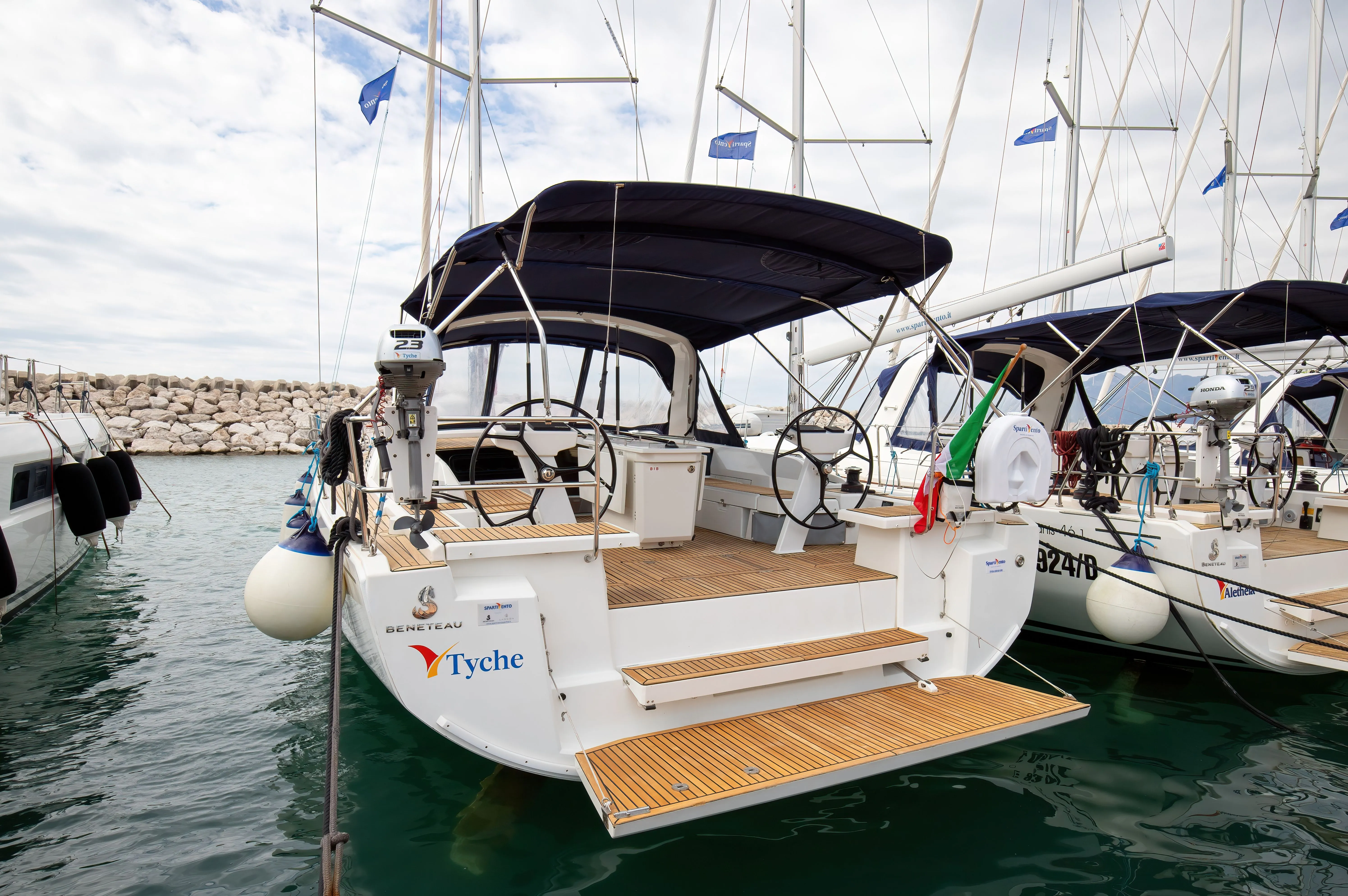 Explore Salerno on a 14.6m 4 Cabin Sailing Yacht Rental