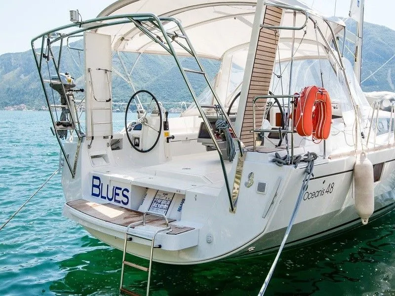 Rent a 14.6m Sailing Yacht Beneteau Oceanis 48 in Tivat