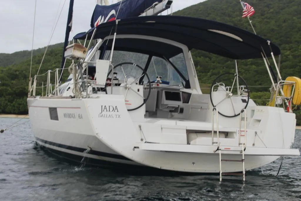Explore Road Town on a 14.57m Rental Beneteau Oceanis 48