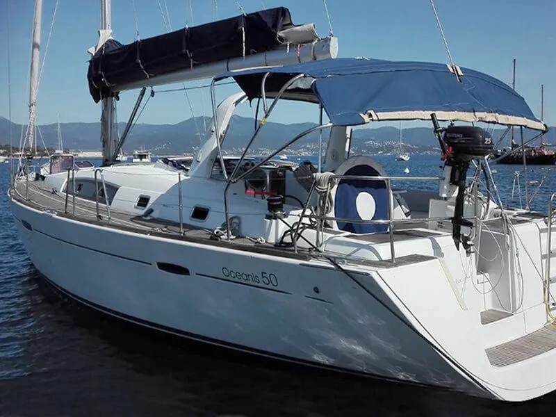 Explore Le Grazie on a 15.3m Rental Sailing Yacht Beneteau Oceanis 50 Family