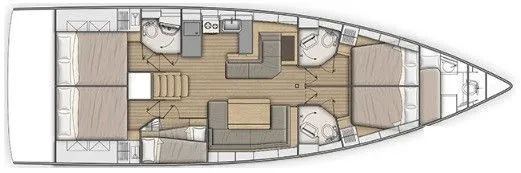 Rent a 15.5m Beneteau Oceanis 51 in Cannigione