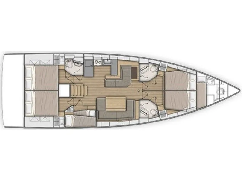Kos 51.3 Charter Boat - 2