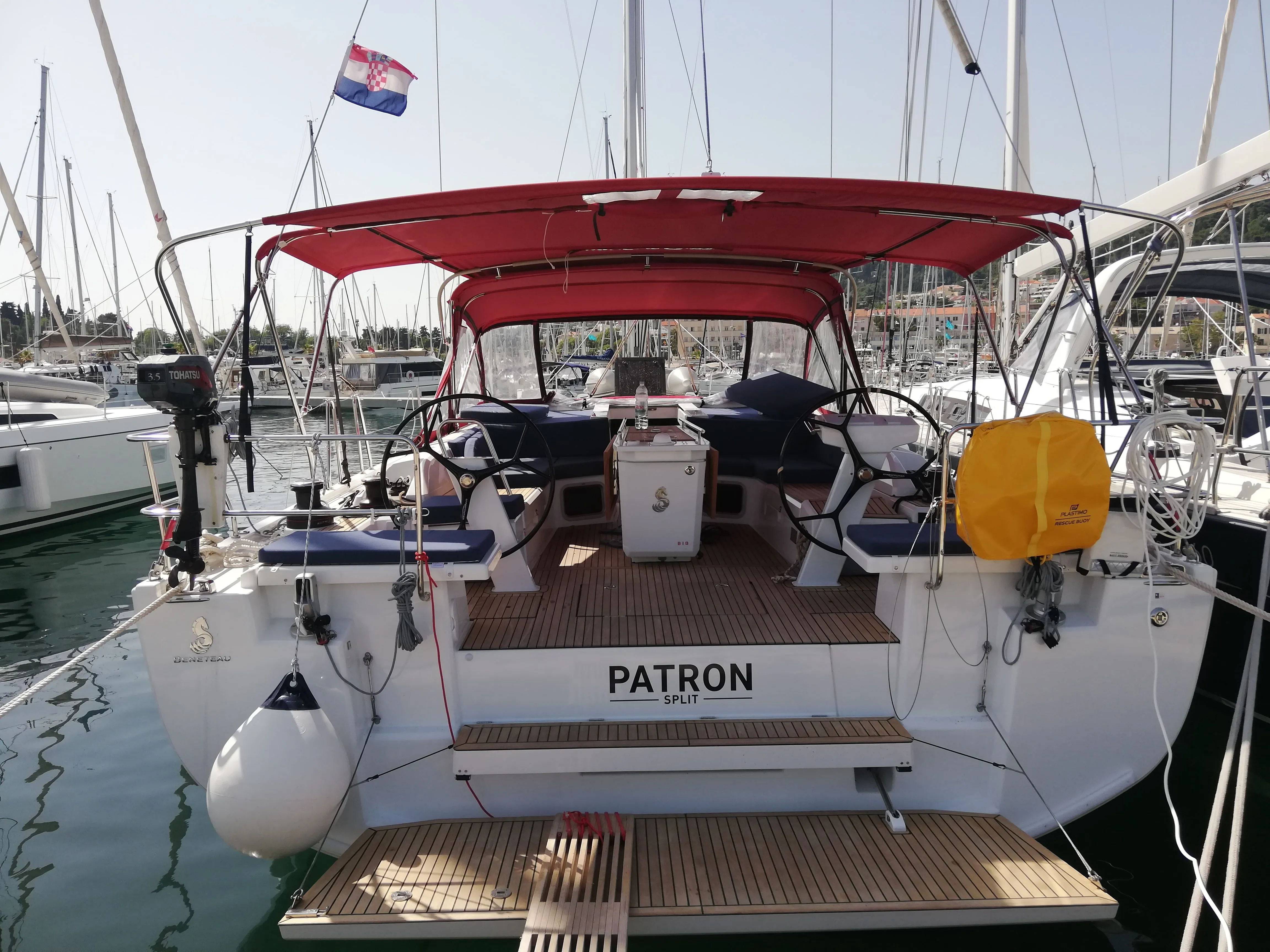 Boat - Rent a 15.94m Beneteau Oceanis 51 Sailing Yacht in Split