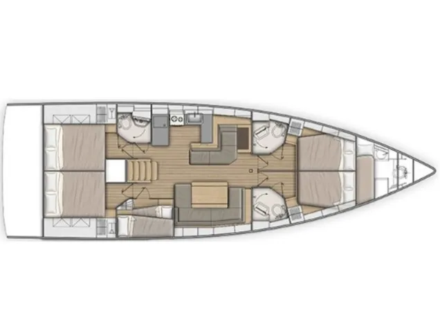 Charter a 15.84m Sailing Yacht in Athens