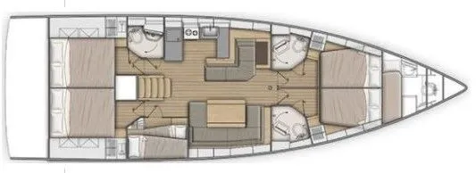Explore Elliniko on a 15.94m Rental Sailing Yacht
