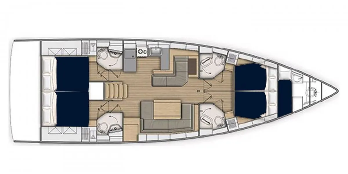 Explore Tortola on a 15.94m Rental Sailing Yacht