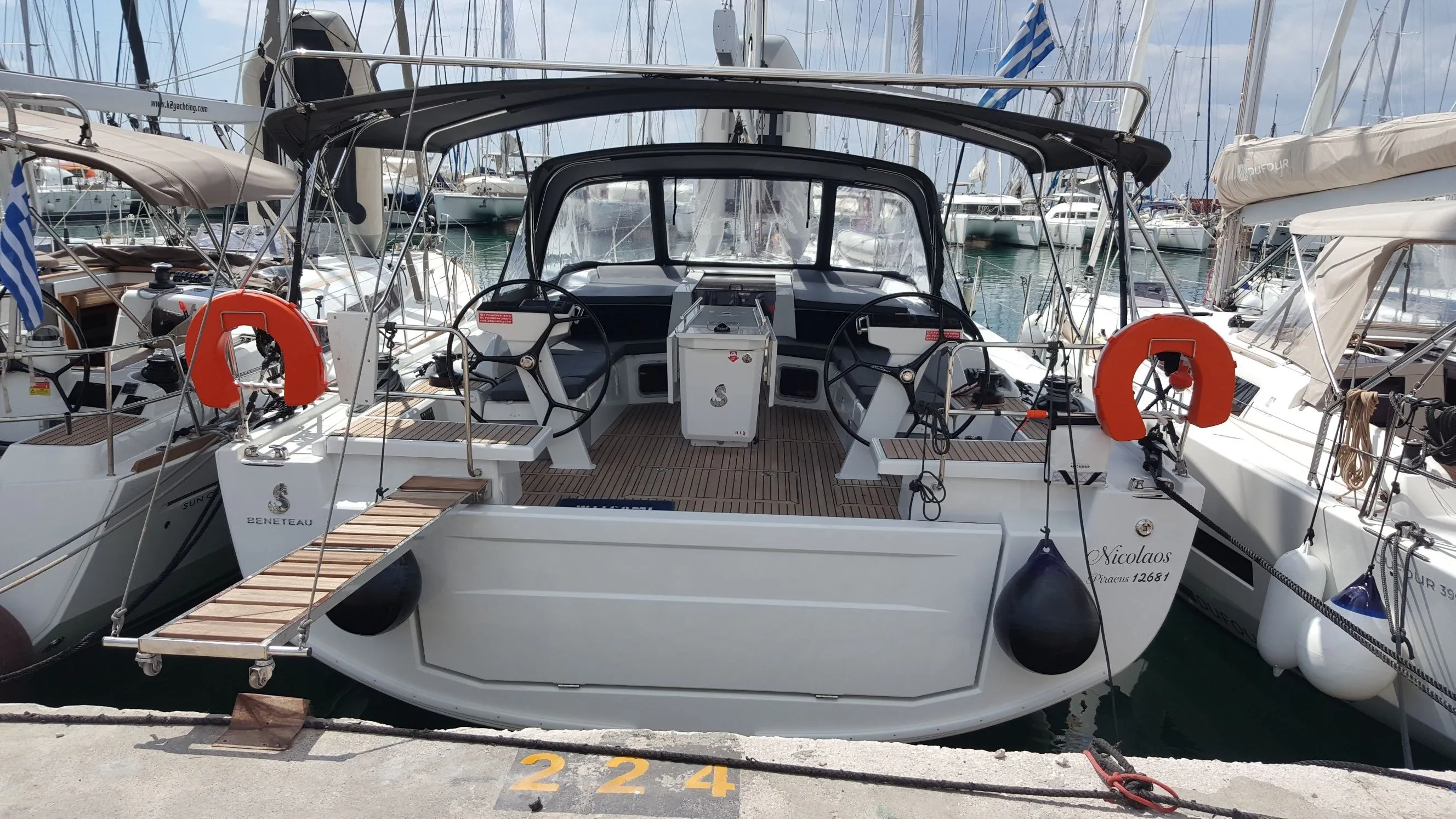 15.94m Mykonos City 6 Cabin Sailing Yacht Hire
