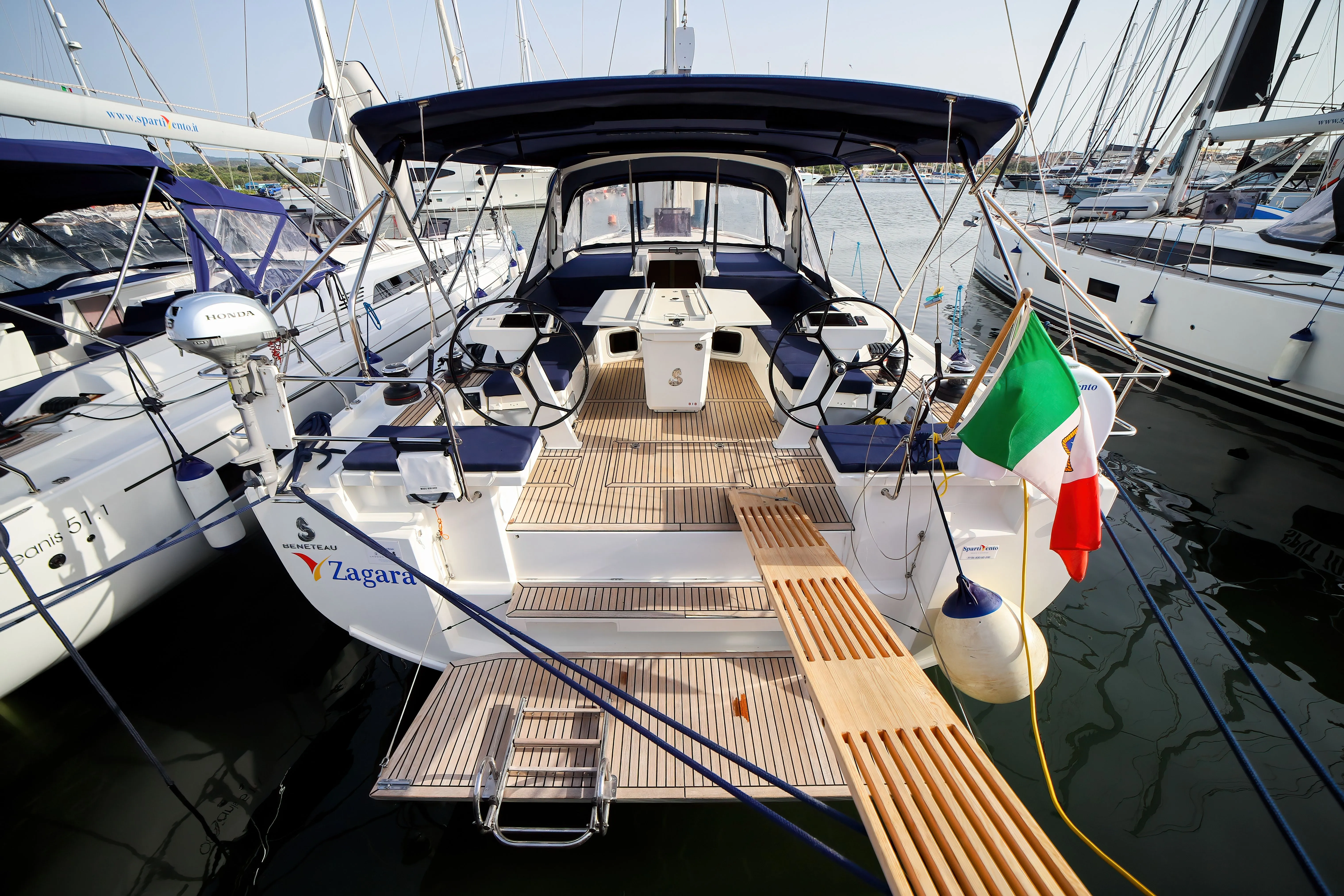 15.94m Olbia 5 Cabin Sailing Yacht Hire