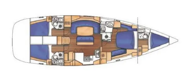Explore Sifnos on a 16.2m Beneteau Oceanis 523 Sailing Yacht Rental