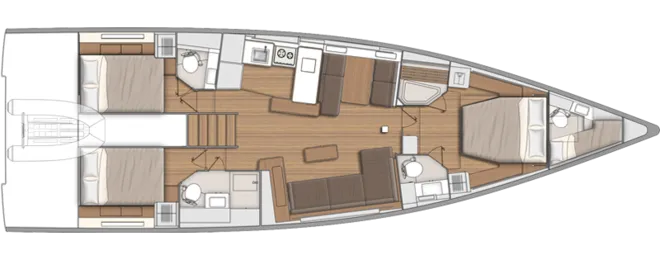 Split 17.12m Yelkenli Yat Kiralık
