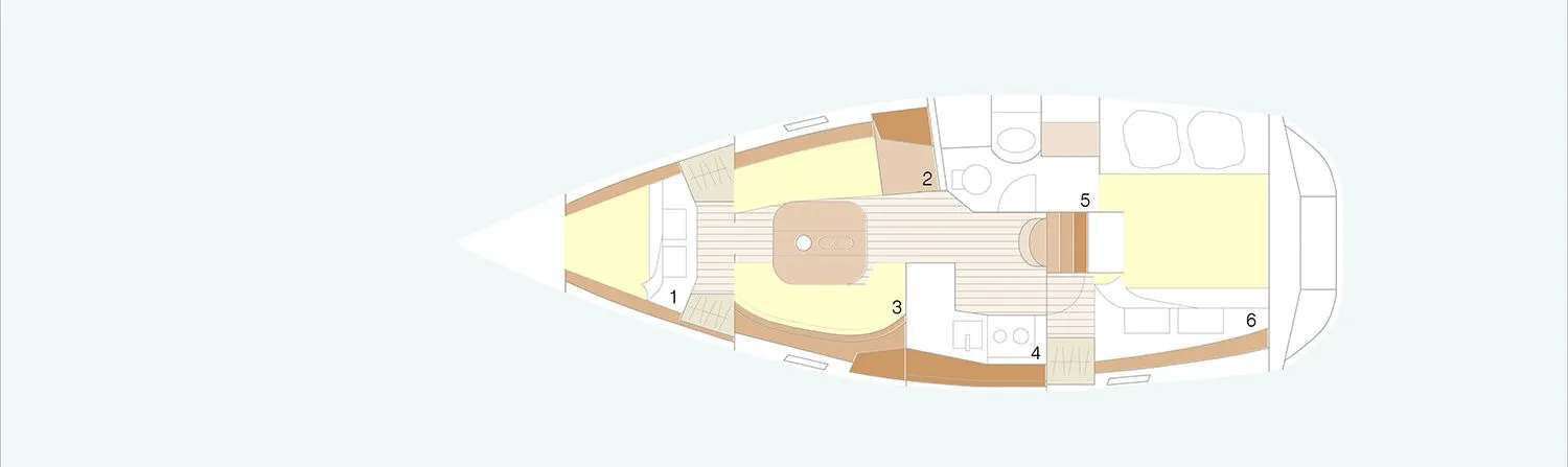 Charter a 10.38m Beneteau Oceanis Clipper 343 in Marbella
