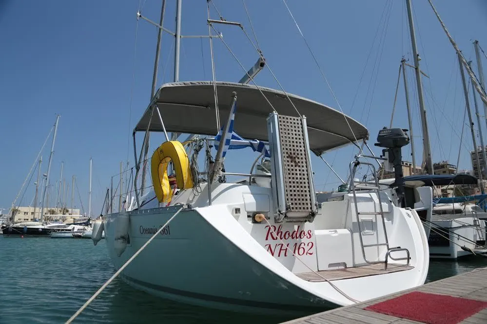 Rent a 11.1m Sailing Yacht Beneteau Oceanis Clipper 361 in Heraklio Town