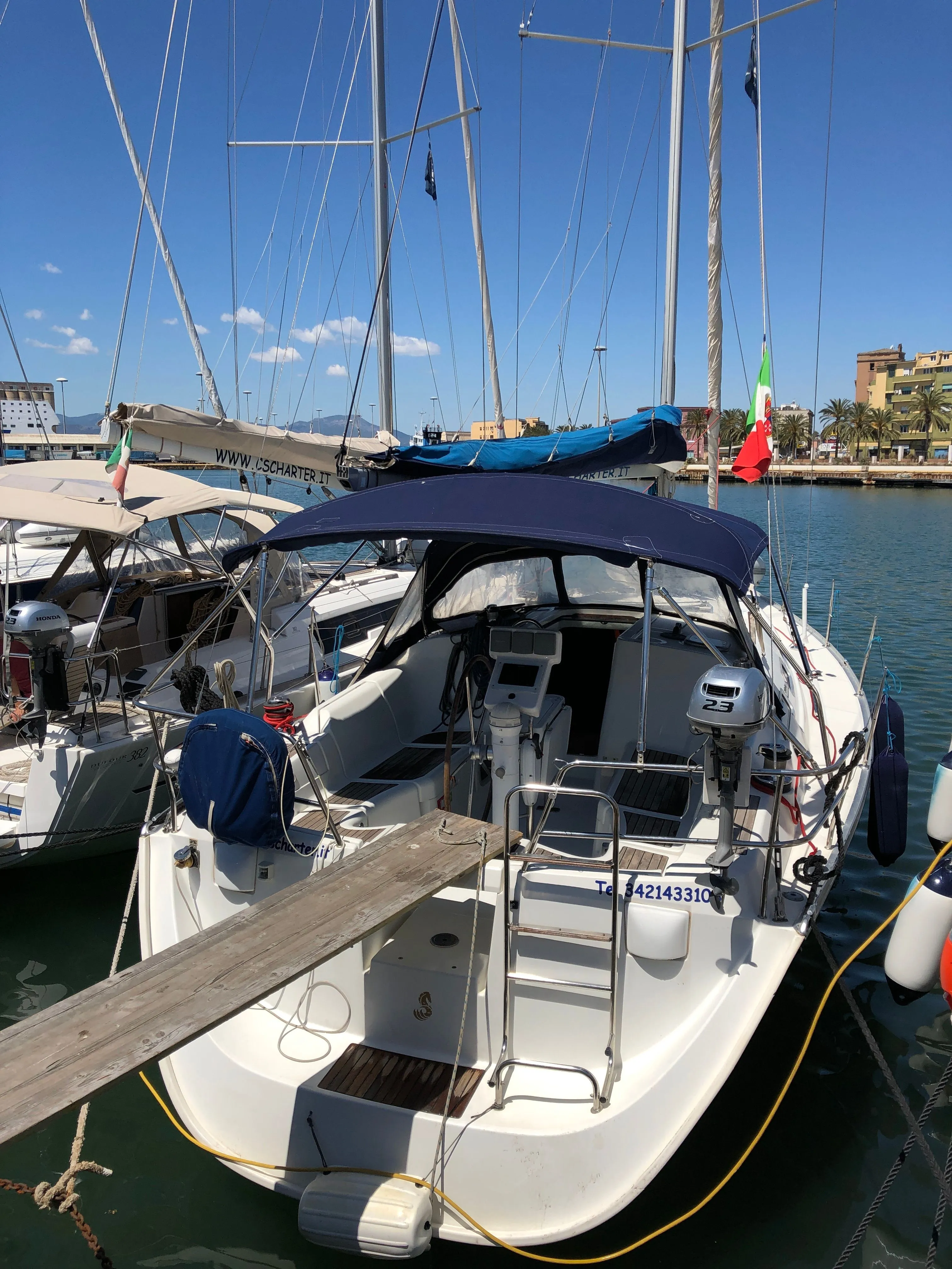11.3m Cagliari Sailing Yacht Hire