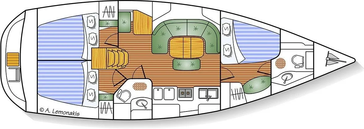 Armenistis Charter Boat - 2
