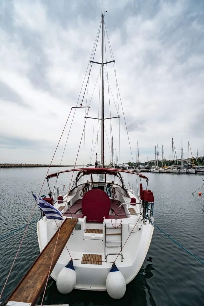Explore Nikiti on a 11.9m Rental Boat