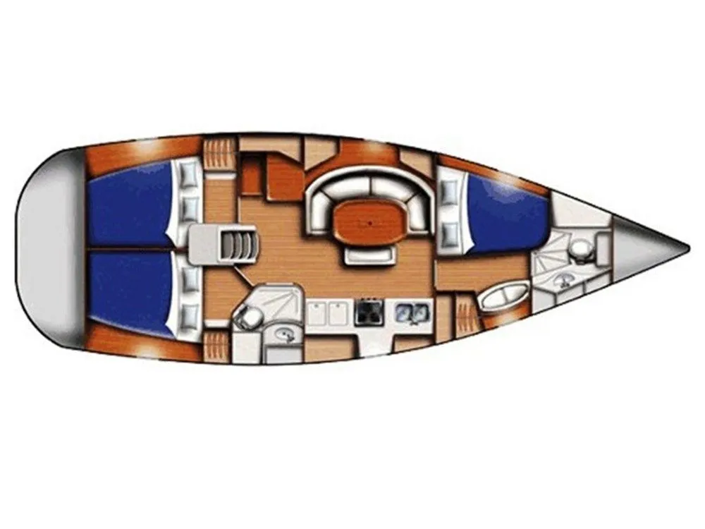 Explore Nikiti on a 11.9m Rental Boat