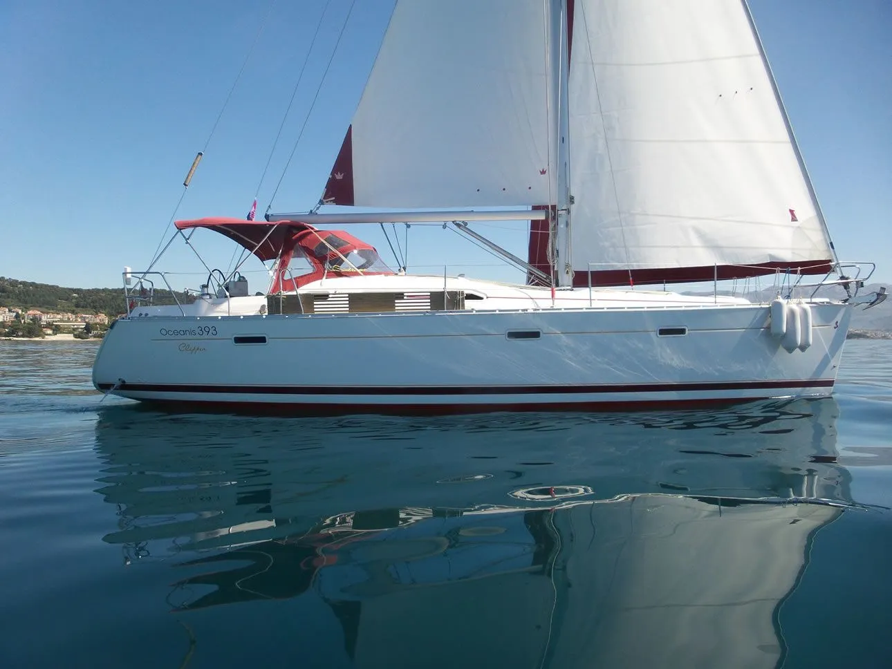 Rent a 11.95m Sailing Yacht Beneteau Oceanis Clipper 393 in Split