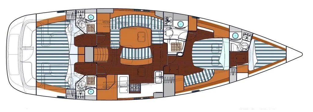 Charter a 16.25m Boat in English Harbour Town