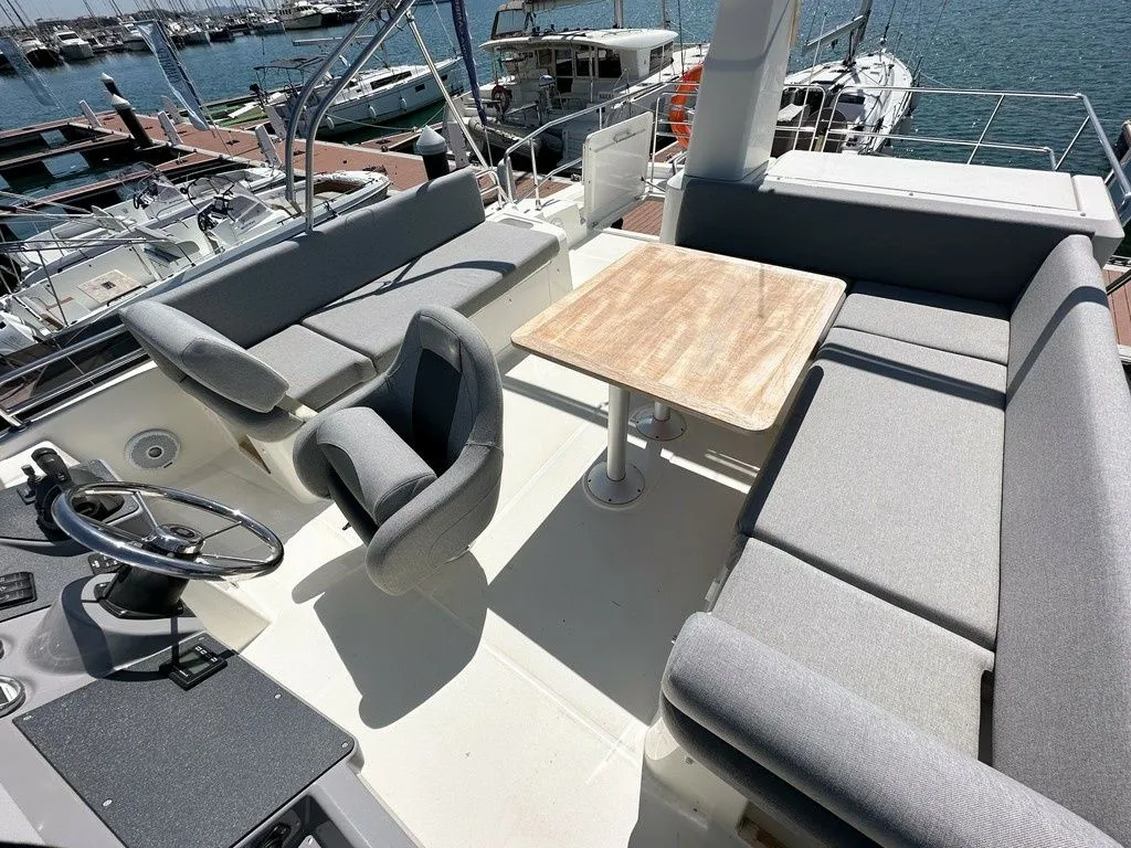 Explore Cambrils on a 13.4m Rental Motor Yacht Beneteau Swift Trawler 41