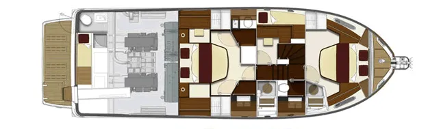 14.99m Gustavsberg Beneteau Swift Trawler 50 Motor Yacht Hire