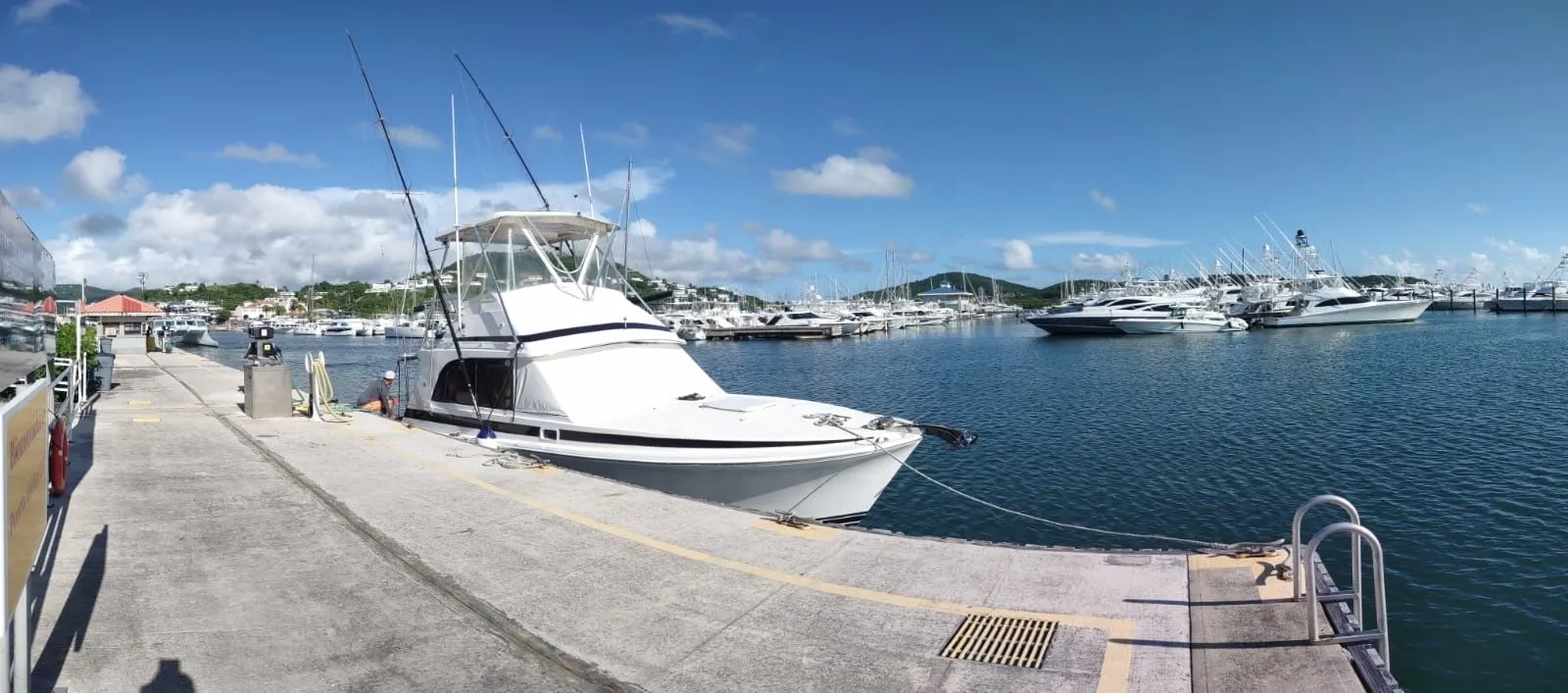 Charter a 10.59m Bertram 33 Motor Yacht in San Juan