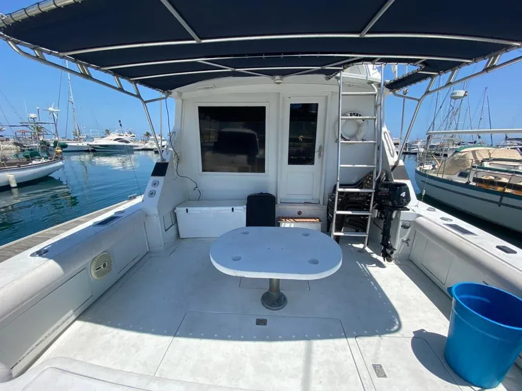 Explore Santa Marta on a 14.17m Rental Motor Yacht Bertram 46