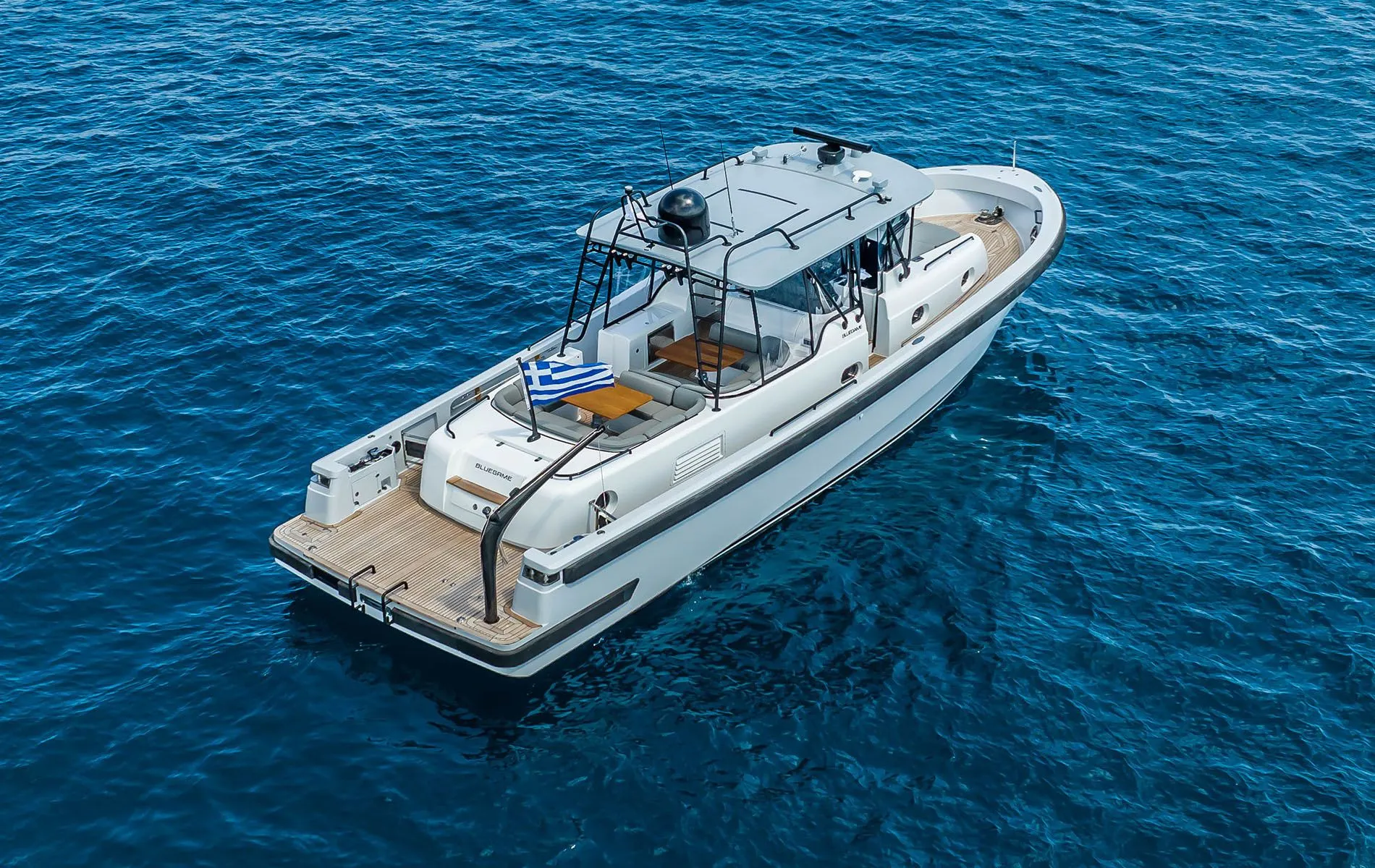 14.5m Porto Heli Motor Yacht Bluegame 47 Hire