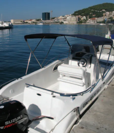 Explore Hvar on a 6.4m Rental BlueMax 640