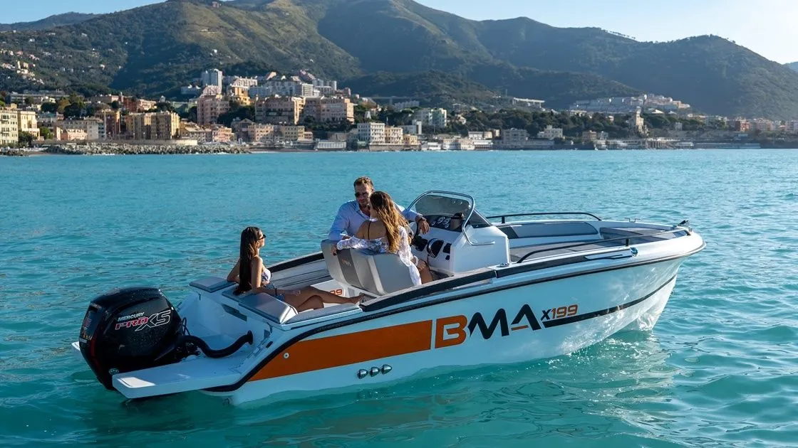 Explore Šibenik on a 6m Rental Motor Boat BMA 199X