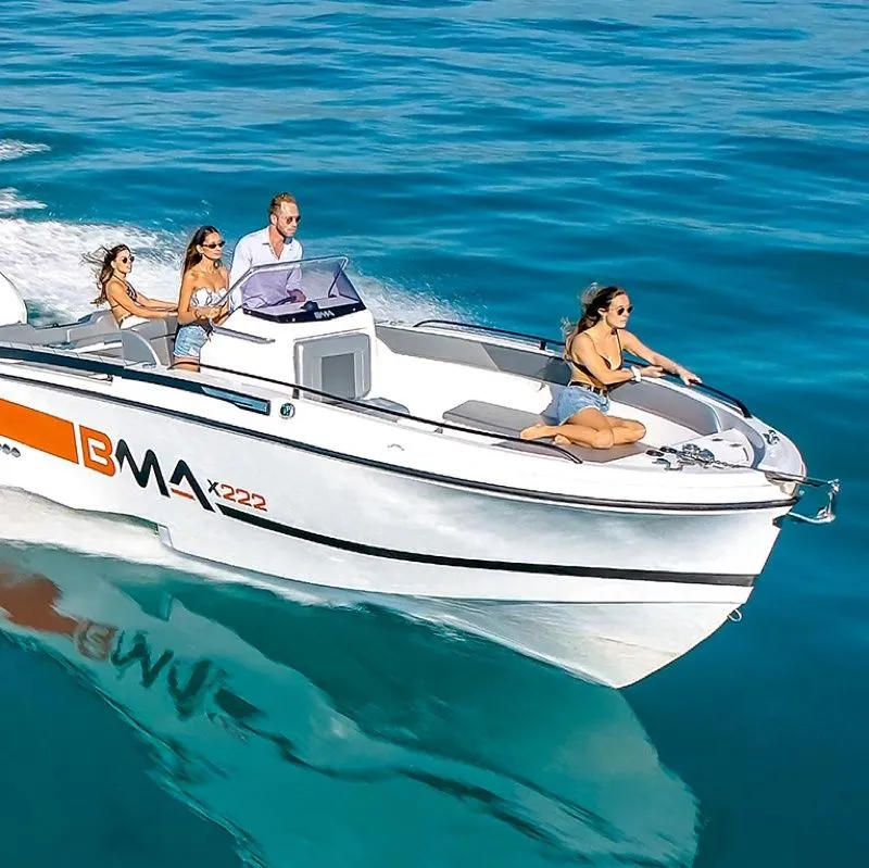 Explore Denia on a 6.98m Rental Motor Boat