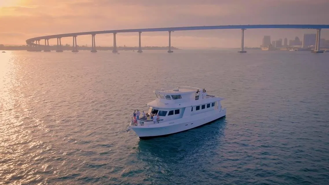 Explore San Diego on a 22.25m Bonner Navigator 73 Motor Yacht Rental