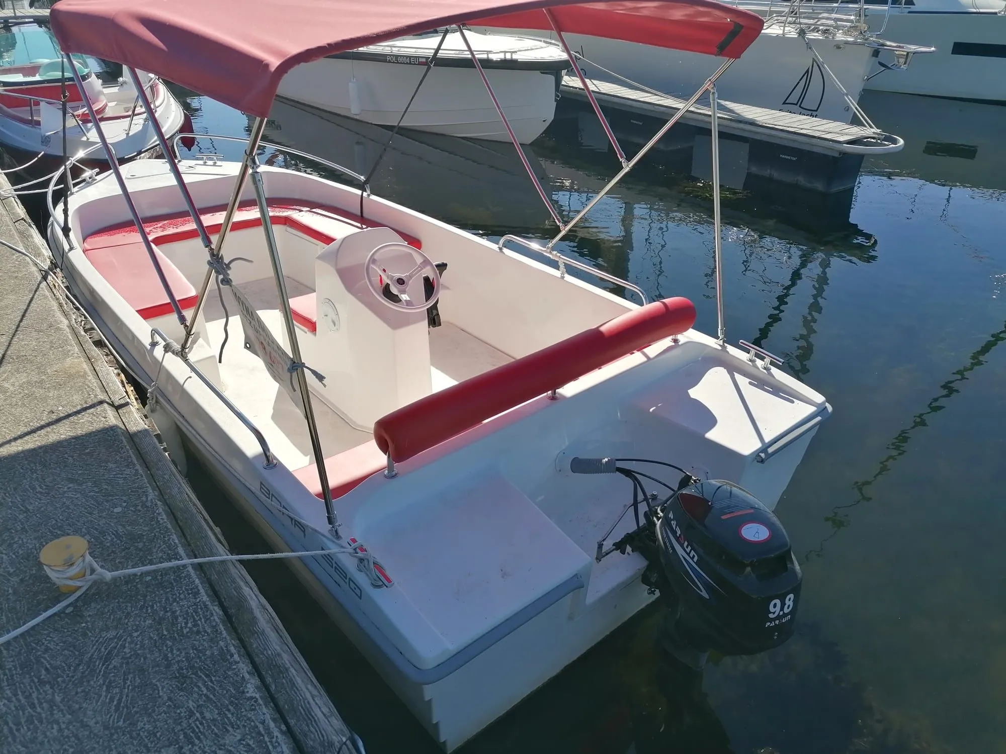 Charter a 5.2m Bora 520 in Gizycko