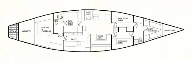 Rent a 17.37m Sailing Yacht in Saint John’s