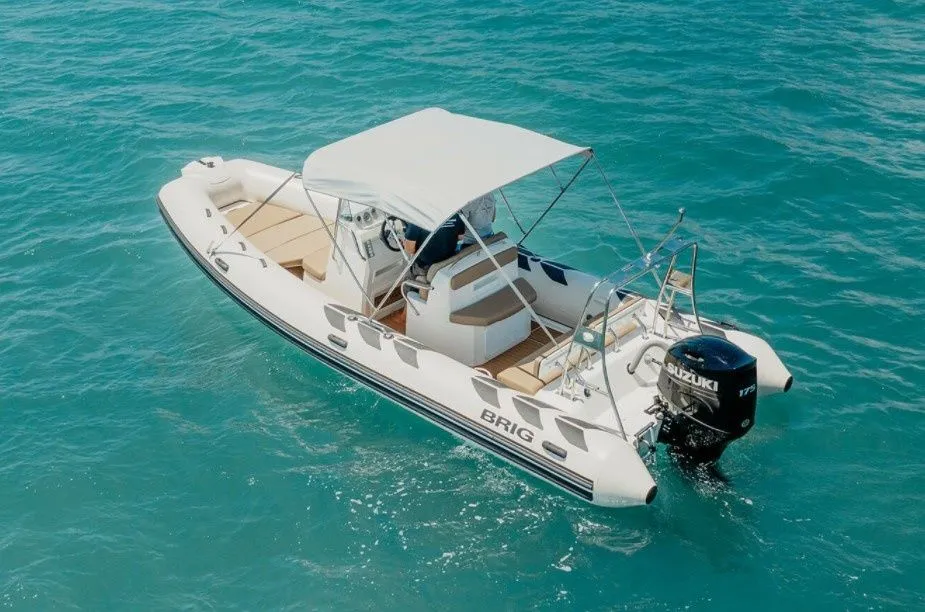 Rent a 7m Brig 700 Motor Boat in Alcudia