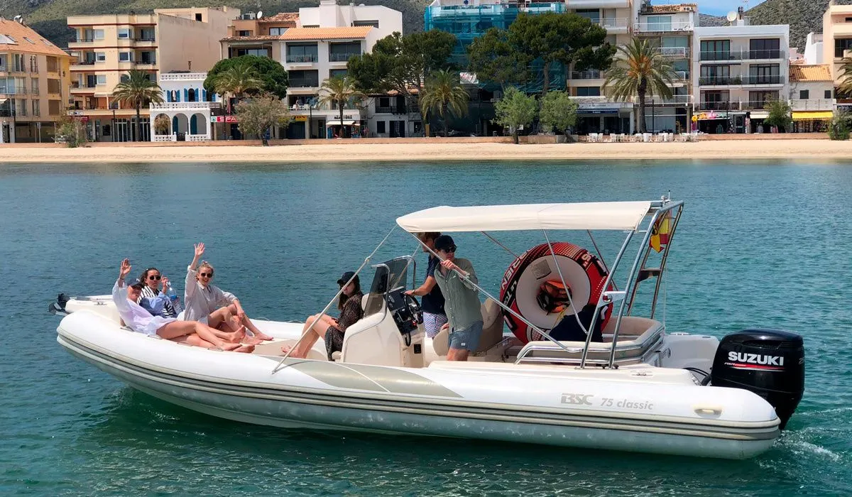 Charter a 7.5m BSC 75 Motor Boat in Port de Pollensa
