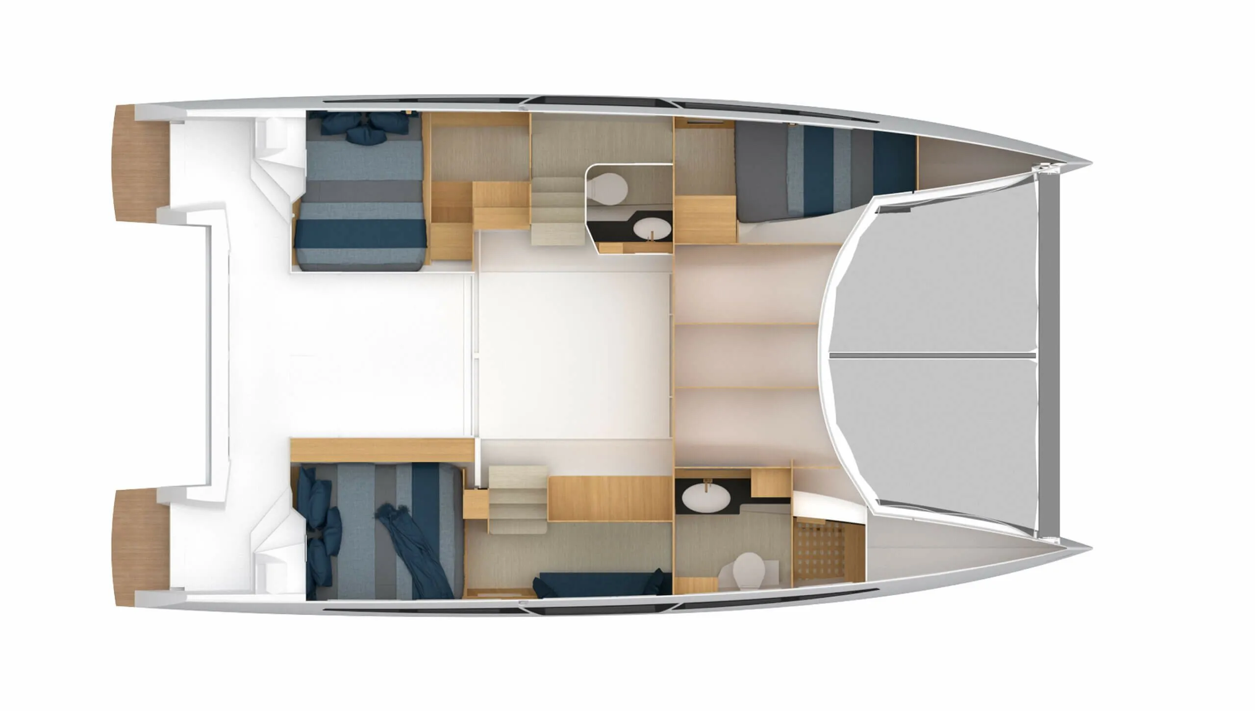Charter a 11.1m C Cat 37 Catamaran in Capo d'Orlando