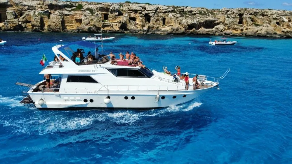 Explore Trapani on a 18m Rental Motor Yacht