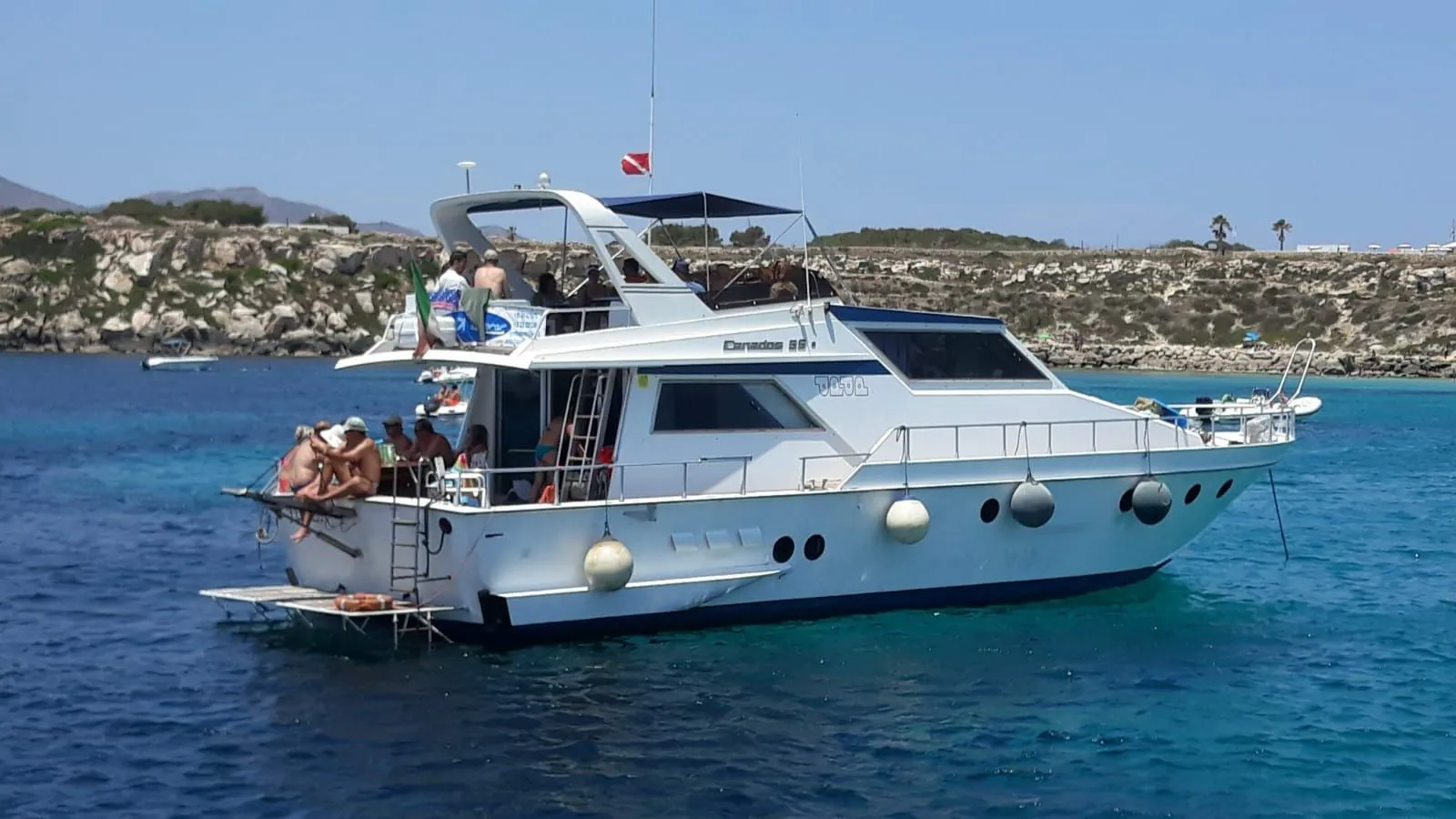 Explore Trapani on a 18m Rental Motor Yacht
