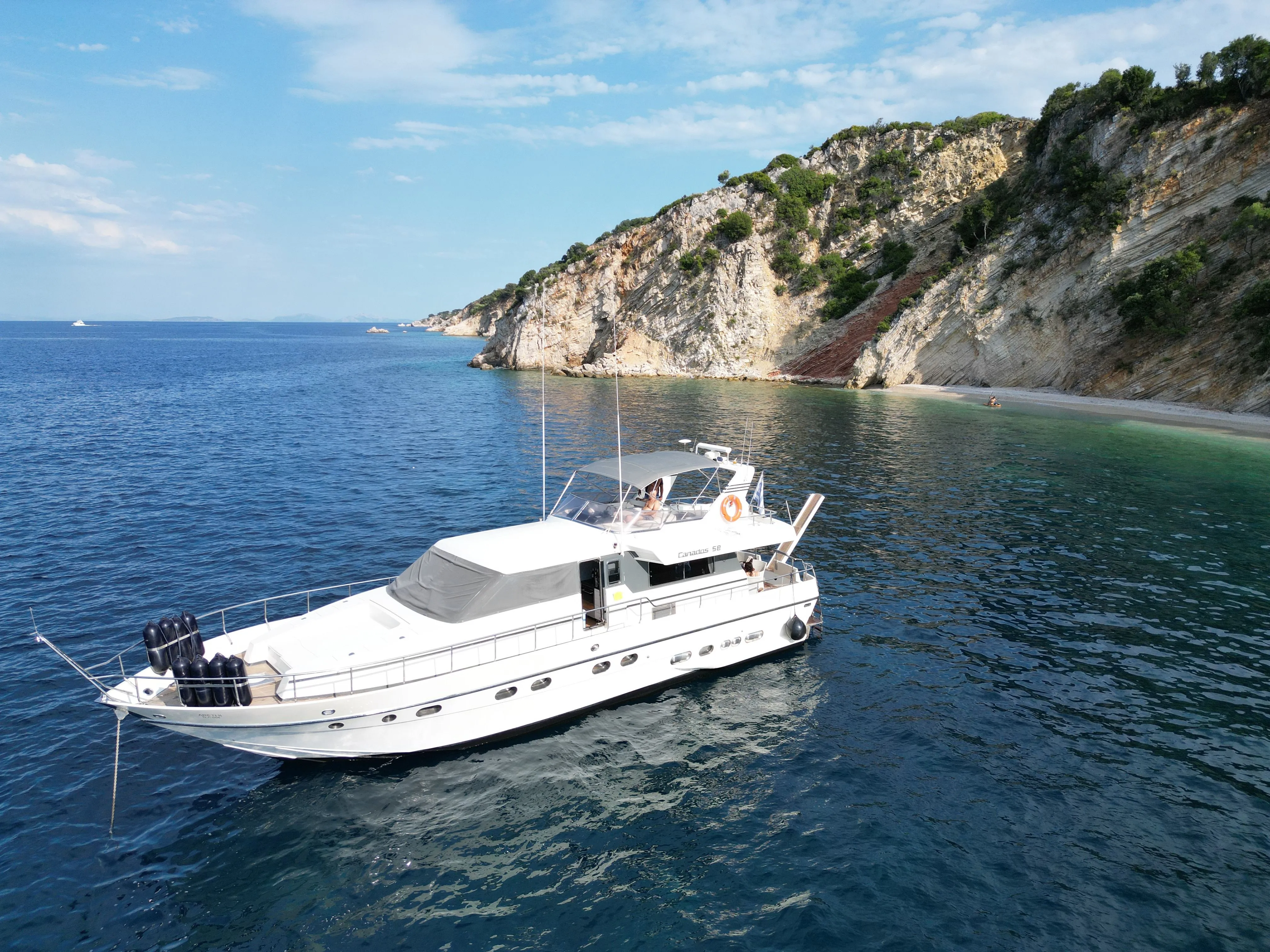 17.6m Nydri Motor Yacht Canados 58 Hire