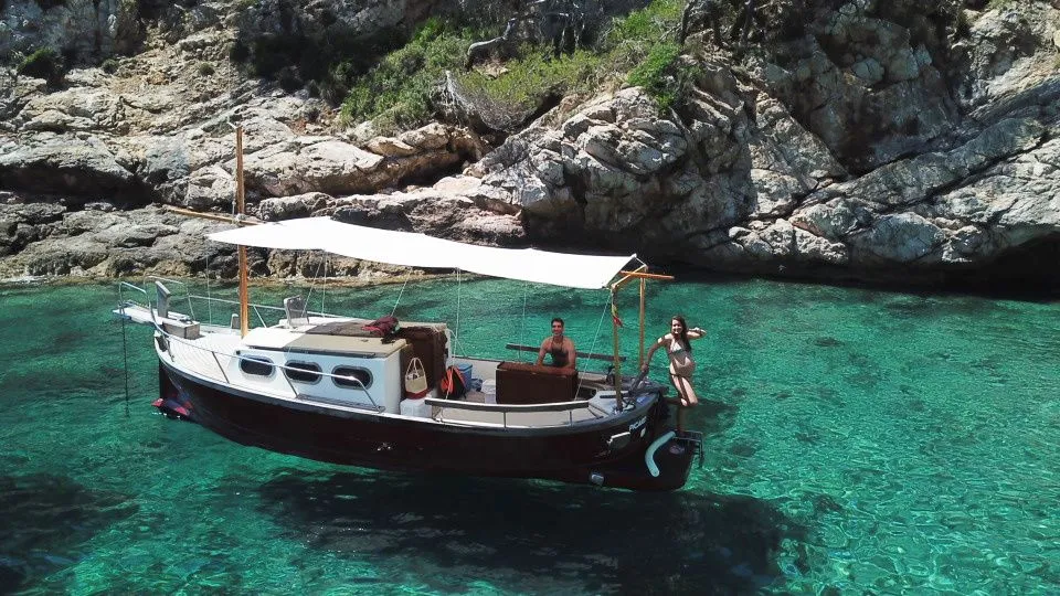 Explore Port de Pollensa on a 7.5m Rental Motor Boat