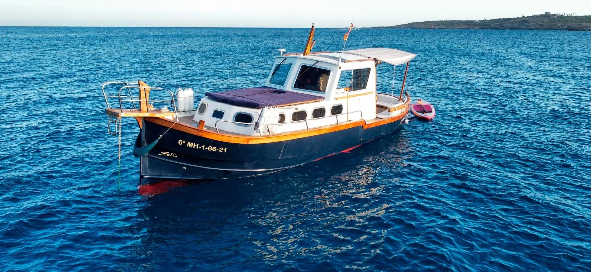 Explore Mahón on a 10.34m Rental Motor Yacht
