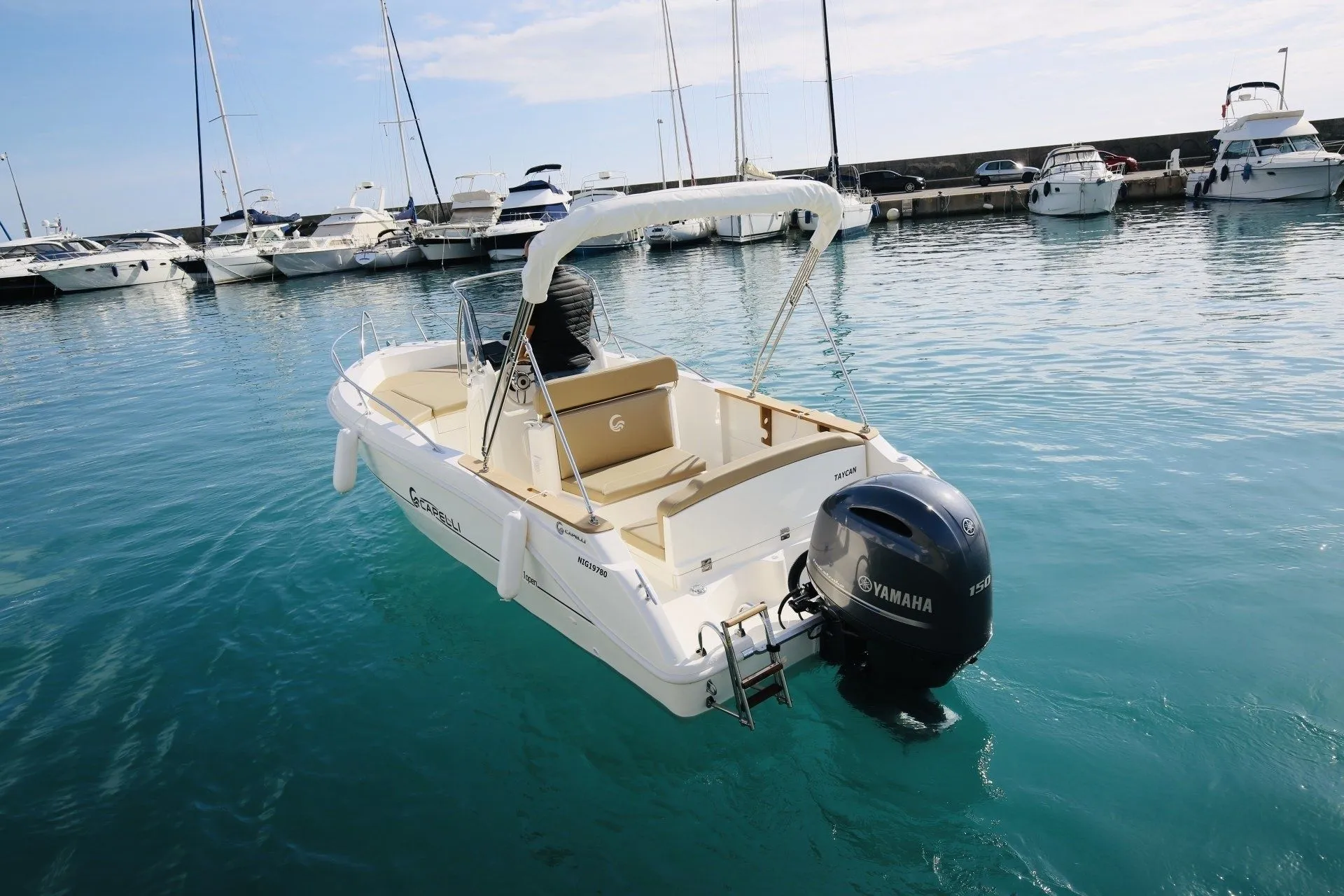 Taycan Charter Boat