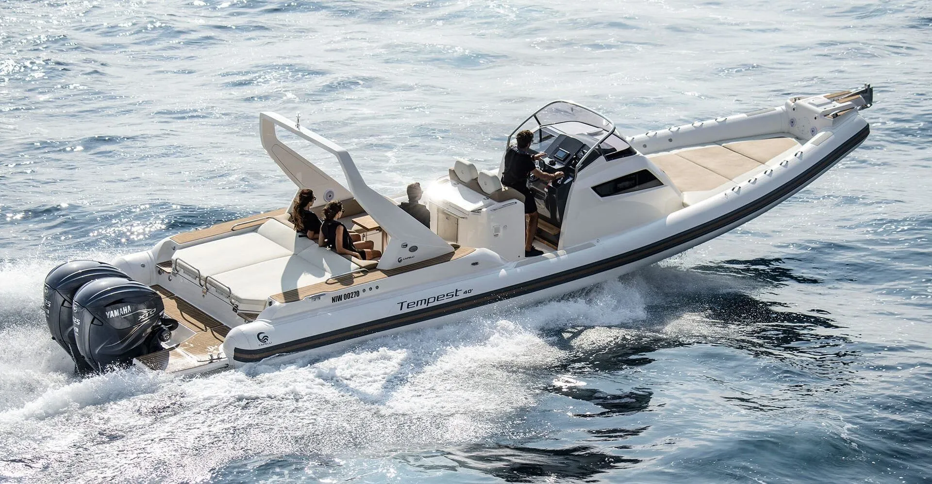 12.18m Grimaud Capelli Tempest 40 Hire