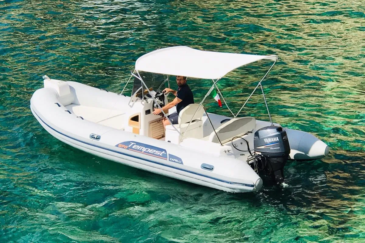 Explore Monte Argentario on a 5.7m Rental Motor Boat