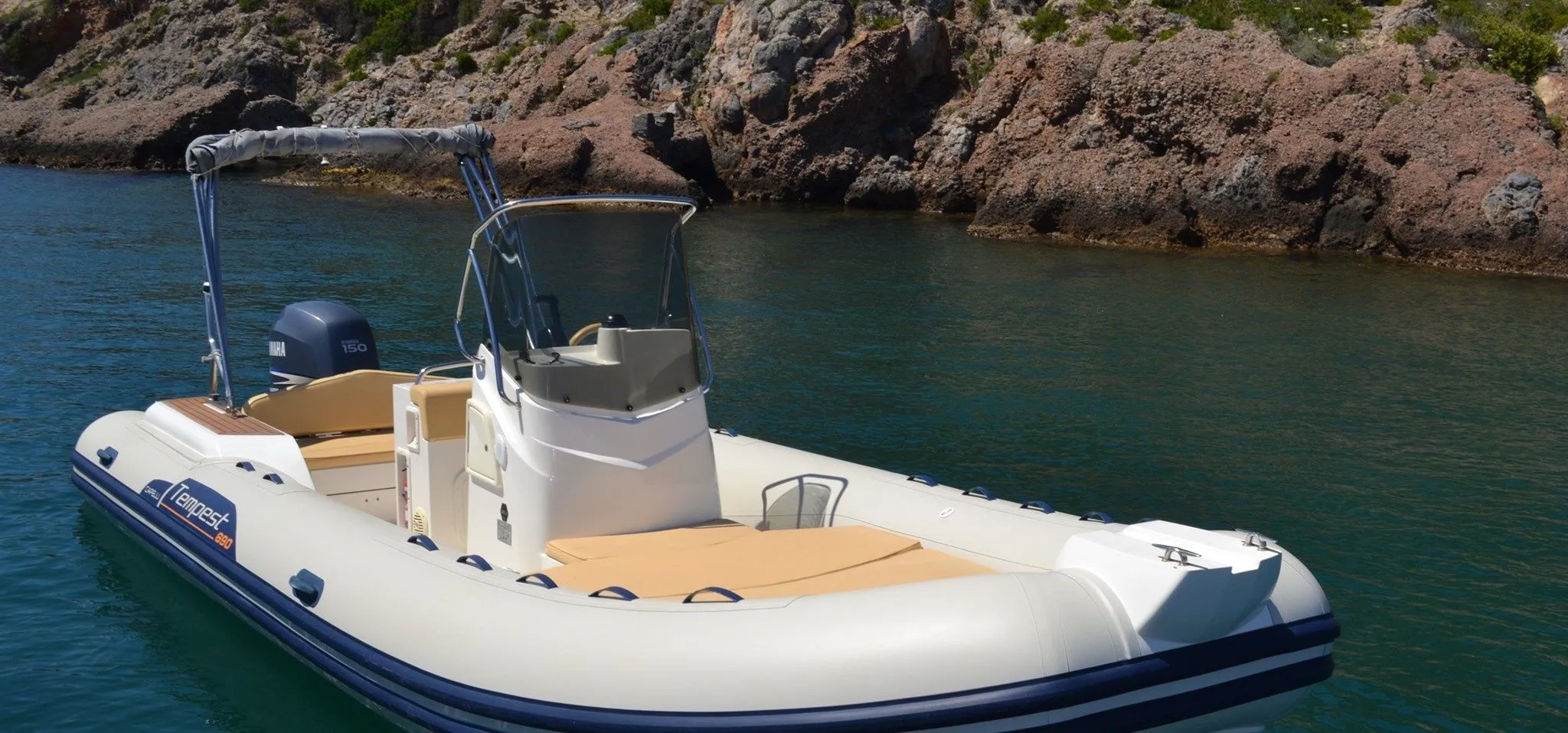 Charter a 6.9m Capelli Tempest 690 Motor Boat in Porto Ercole