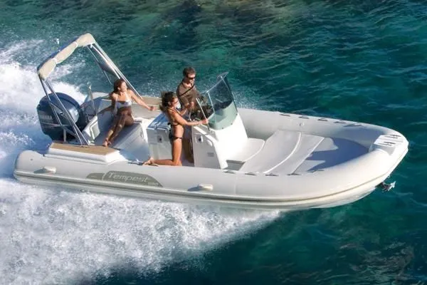 Explore Empuriabrava on a 6.9m Rental Motor Boat Capelli Tempest 690