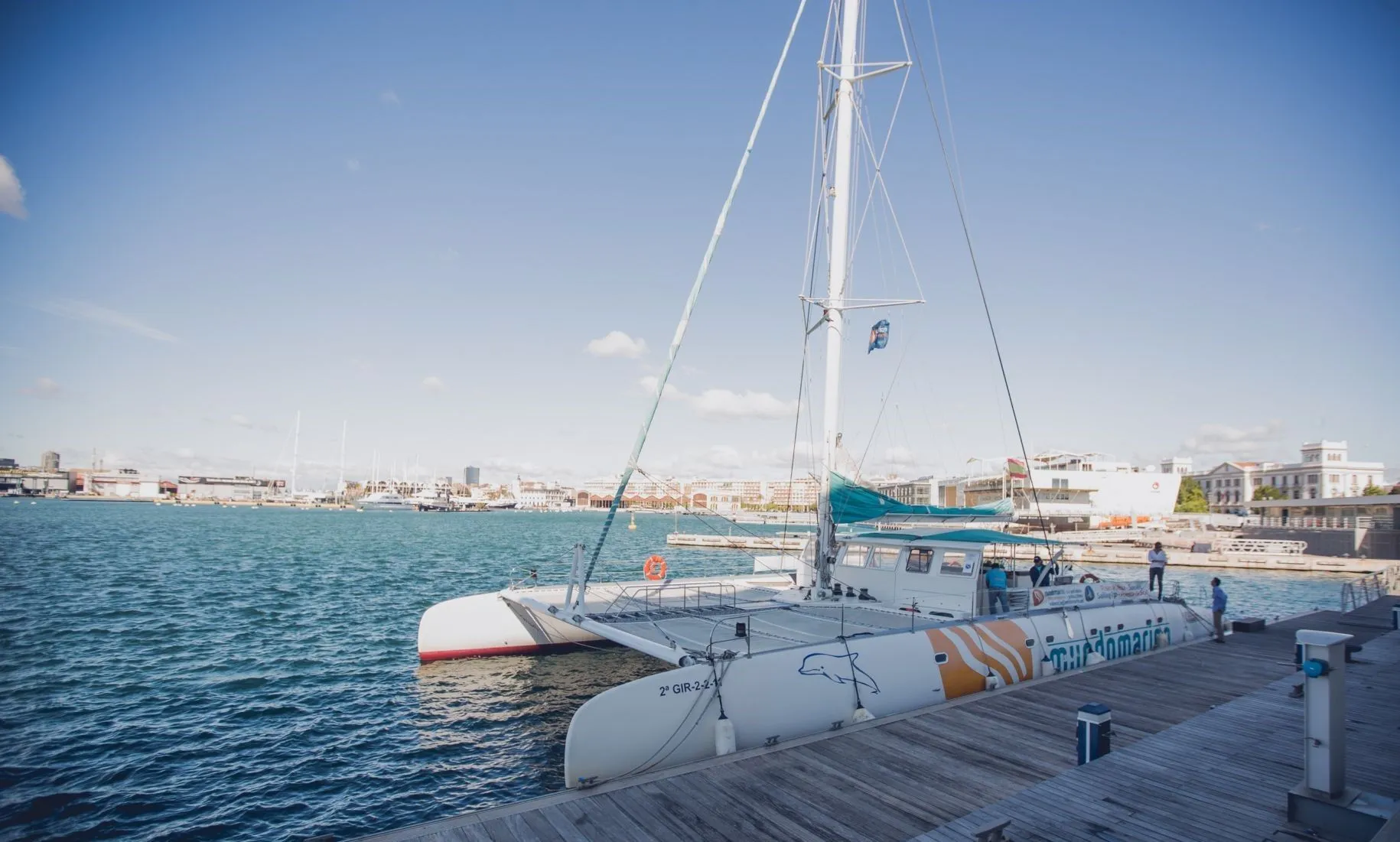 Rent a 25m Catamaran in Málaga